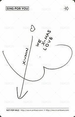 SING FOR YOU 專輯卡  背面