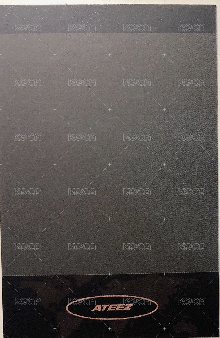 Fever pt.2 subk 特典卡  背面