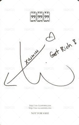 LOTTO 專輯卡  背面