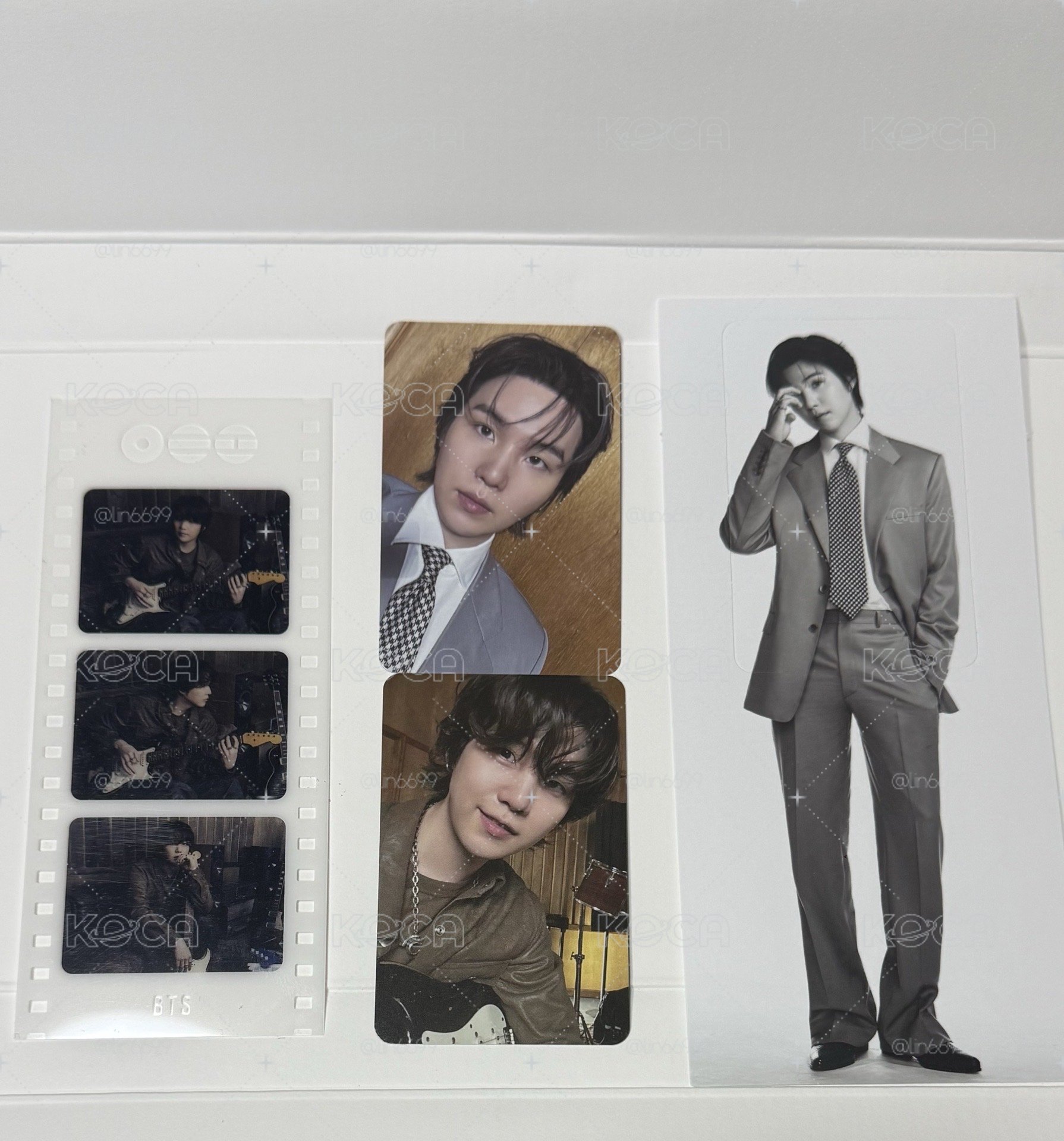 suga 專輯卡