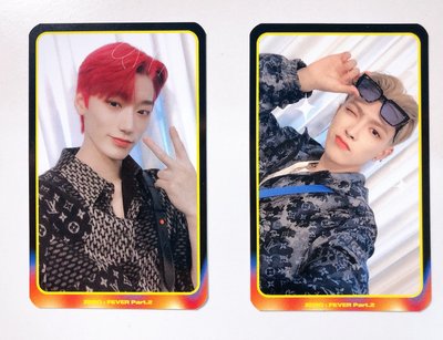 金弘中 崔傘 Fever pt.2 打歌卡 