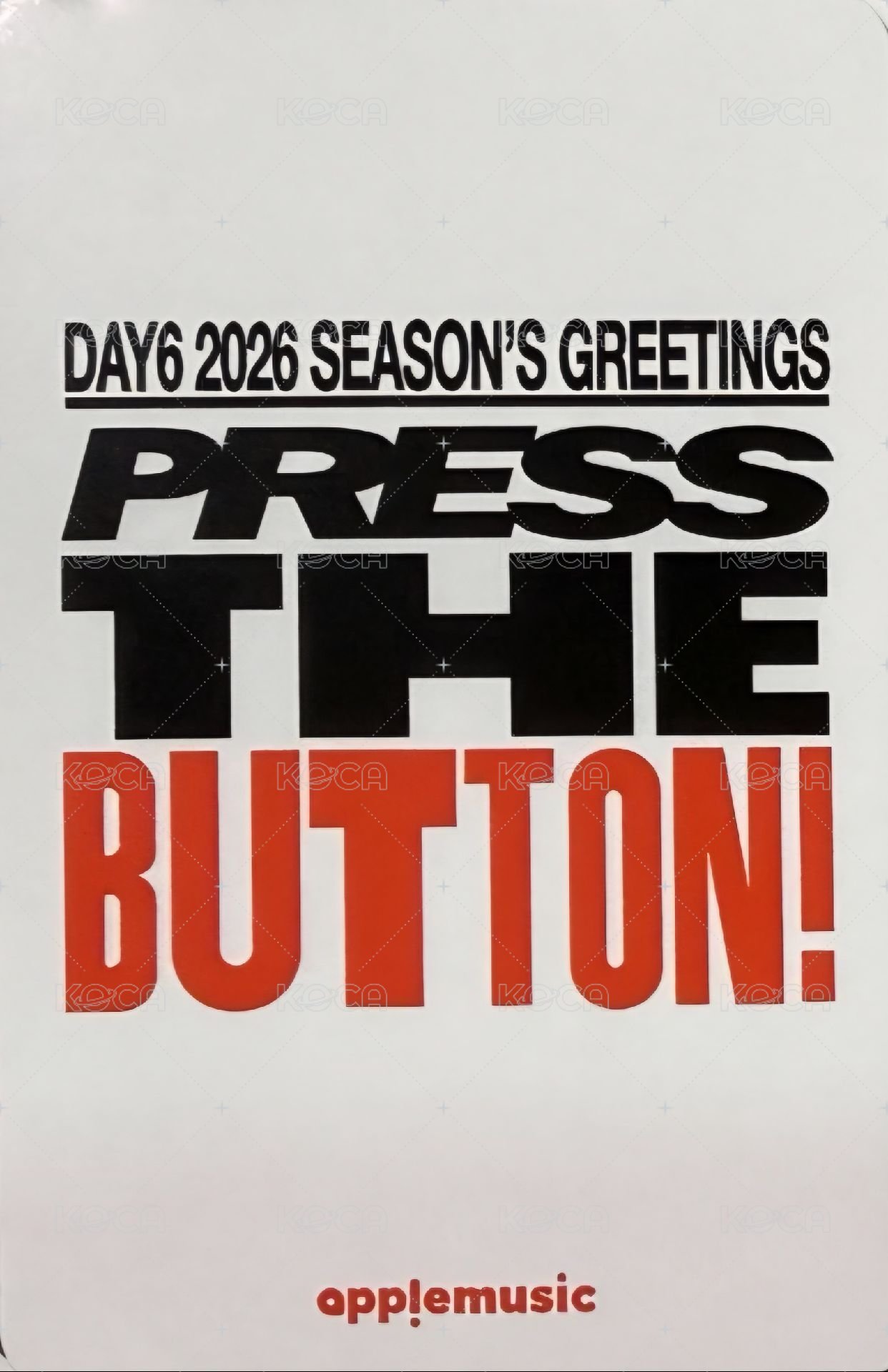 26年曆 am 特典卡  背面