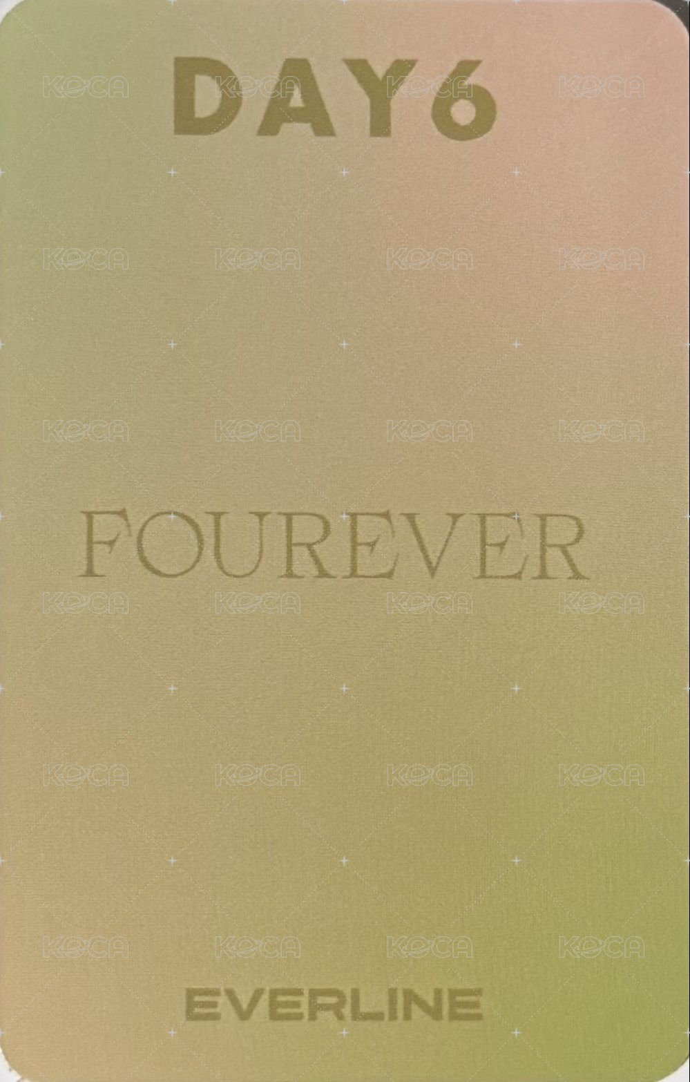 迷八 el 線下 幸運卡  背面