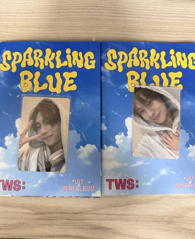 TWS Sparkling Blue 出道weverse未掃全專
