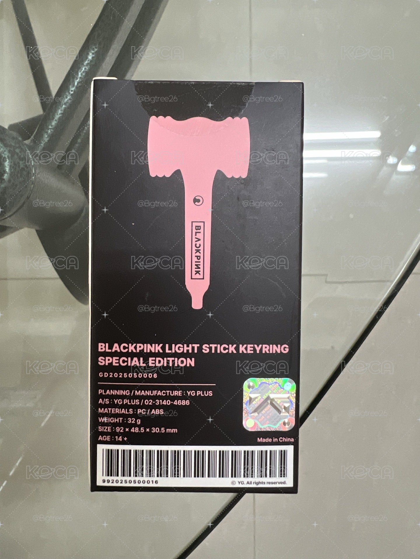全新 - BP Light Stick Keyring Special Edition 特別版手燈要