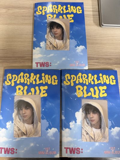 TWS Sparkling Blue 出道weverse未掃全專