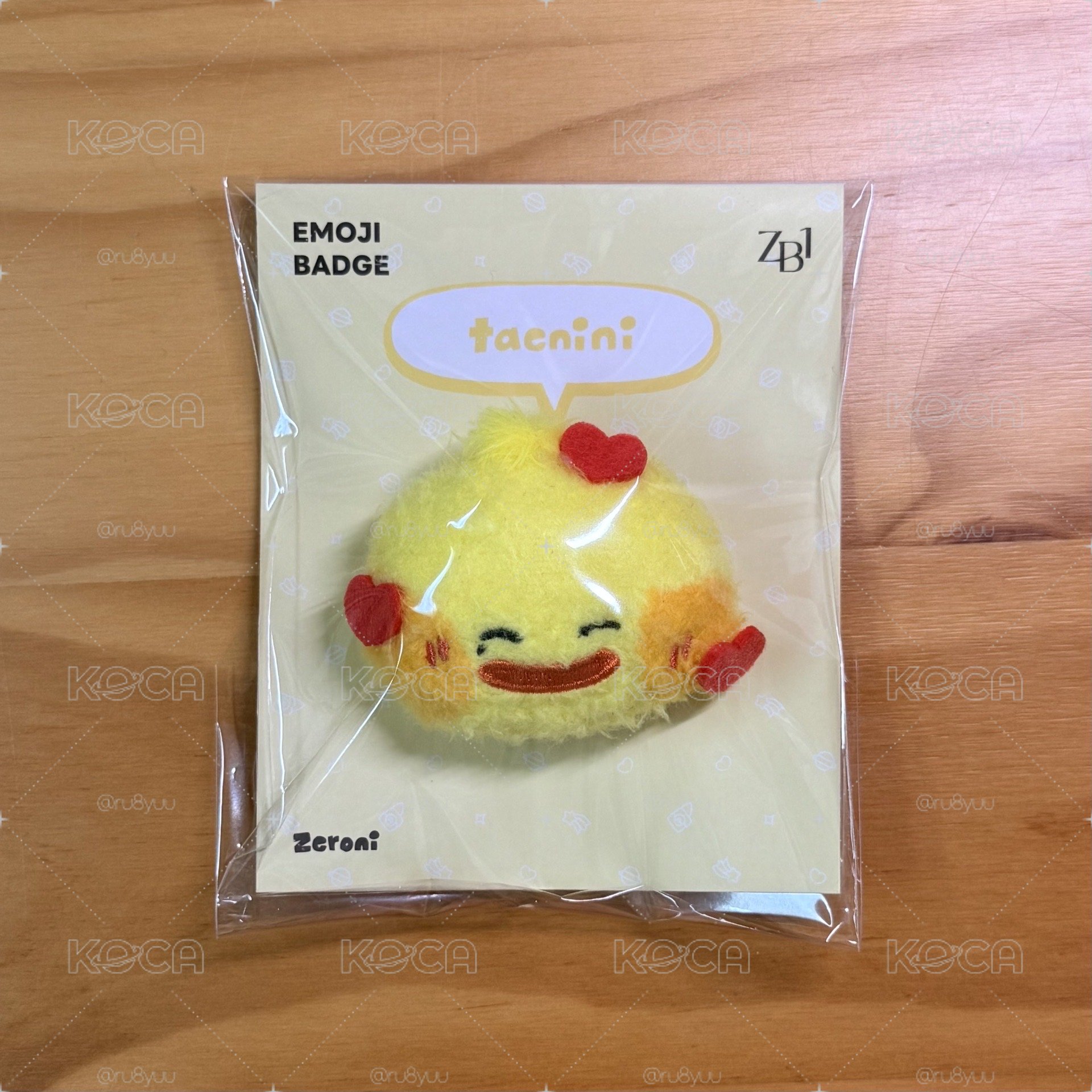 ZB1｜泰尼尼大頭別針