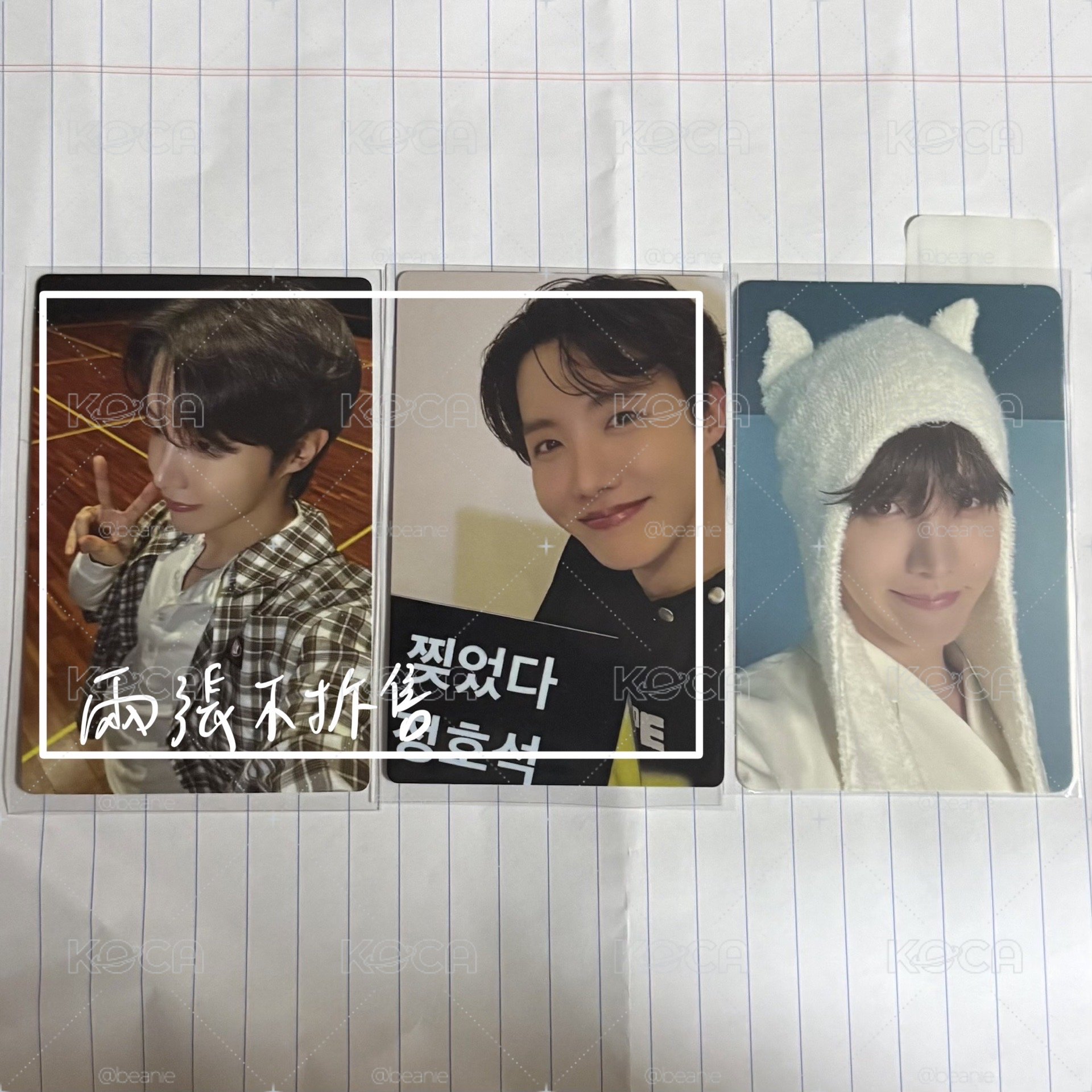 jhope 專輯小卡
