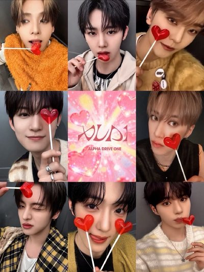 迷一 Mnet 愛心糖果 簽售卡