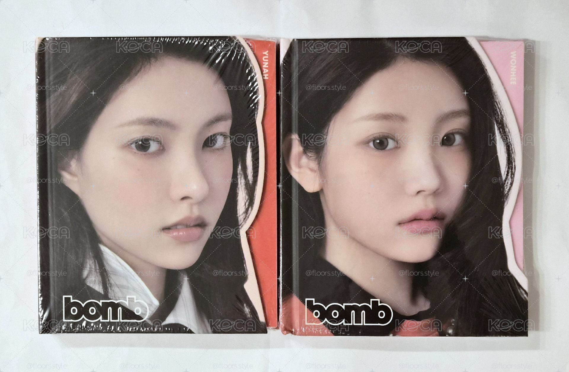 ILLIT 迷三 未拆專 bomb GLLIT ver. 單封 YUNAH + WONHEE