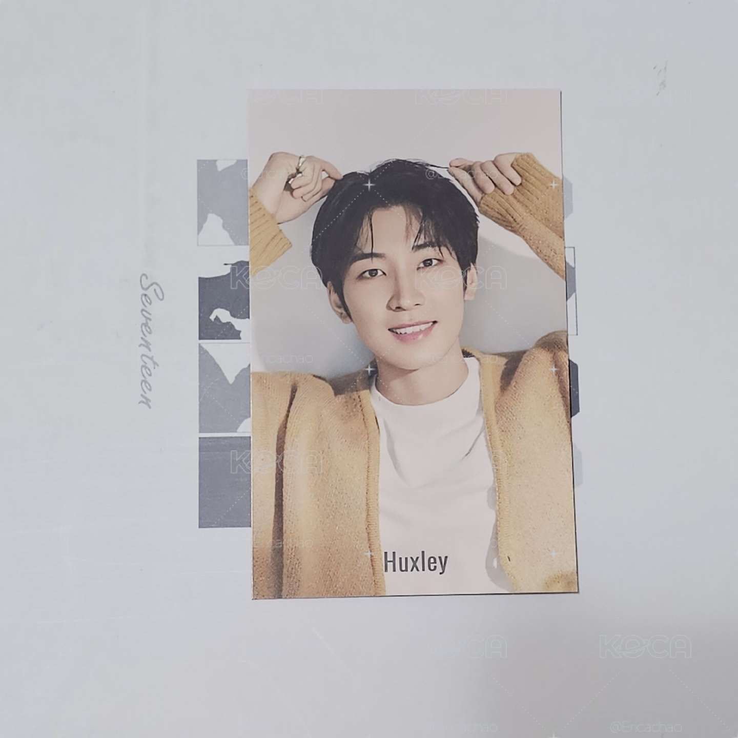 SEVENTEEN 圓佑 | Huxley代言小卡