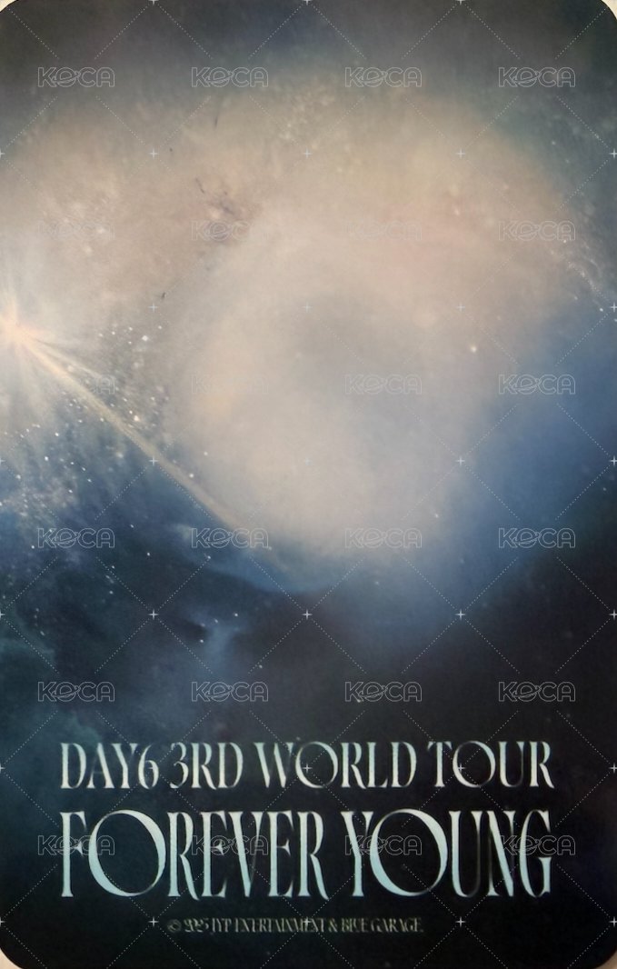 3rd世巡 釜山場 線下 滿額卡  背面