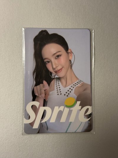 柚 代言卡 雪碧卡一套三張