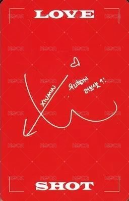 LOVE SHOT 專輯卡  背面