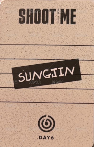 迷三 專輯卡  背面