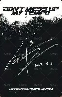 正規五輯 專輯卡  背面