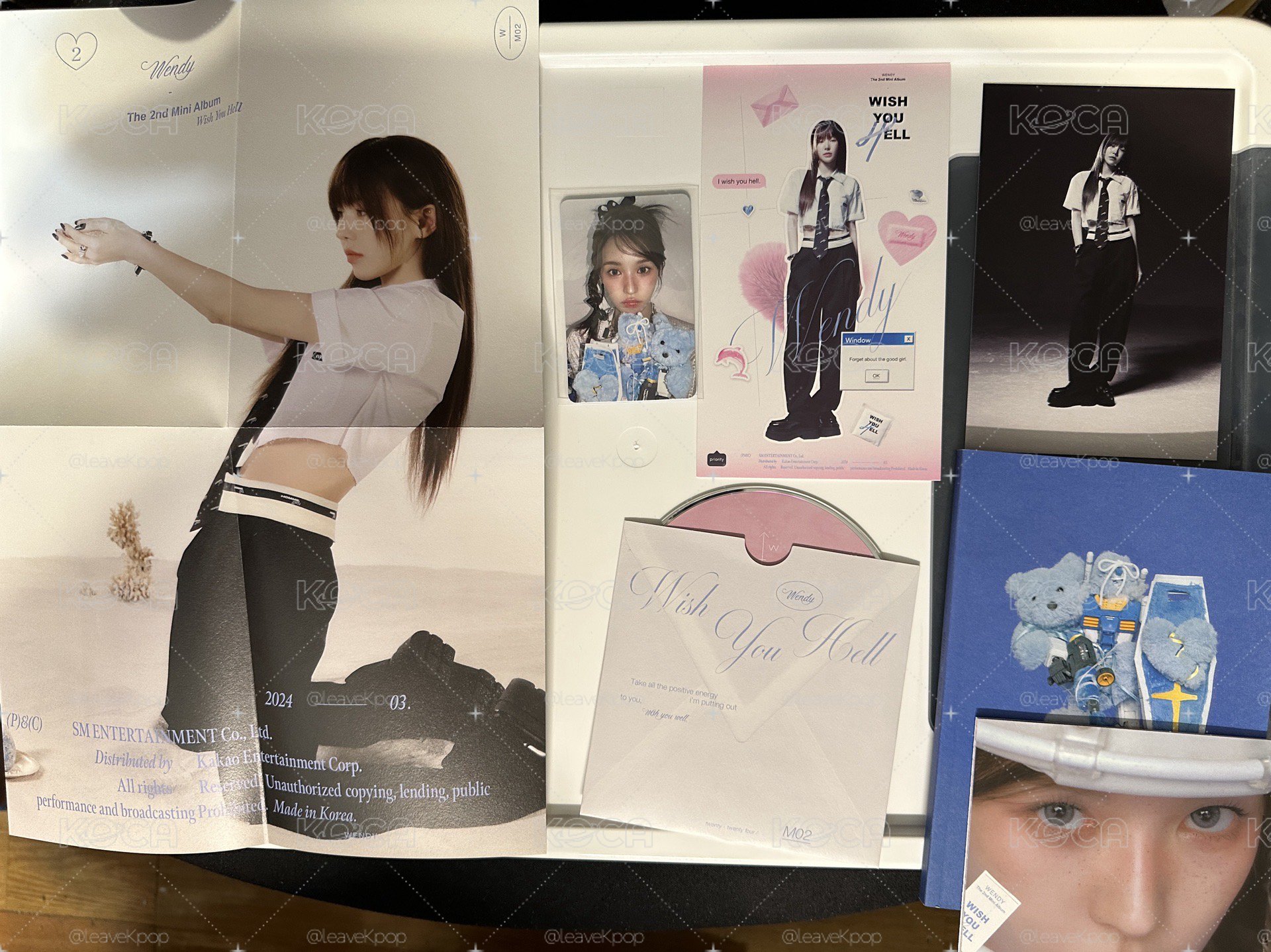 Wendy 迷你二 2nd Wish You Hell Package版和 QR版