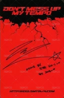 正規五輯 專輯卡  背面