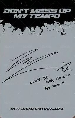 正規五輯 專輯卡  背面