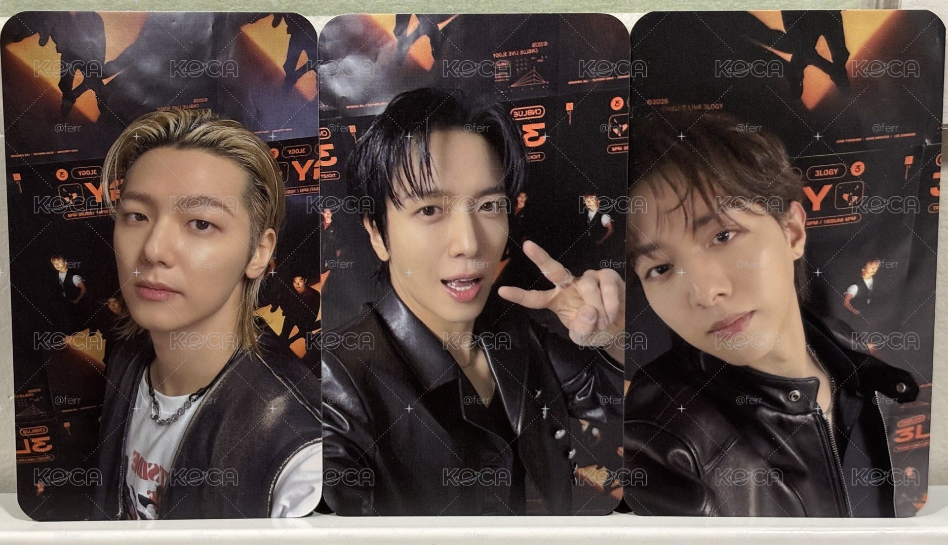 CNBLUE 3LOGY 臺北 3/7 第二天 入場卡