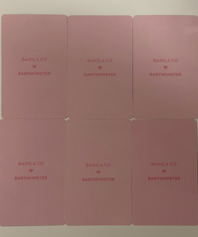 BANILA CO 4.0 代言卡 一套（確定購入❗️