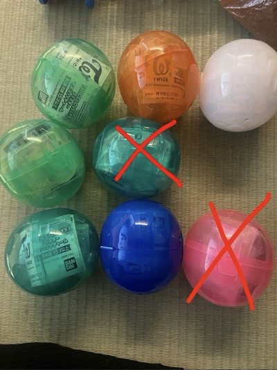 Twice lovelys 模型扭蛋