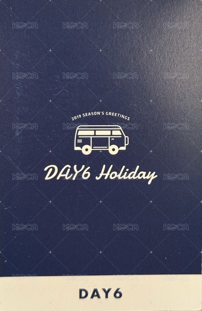 19年曆 年曆卡  背面