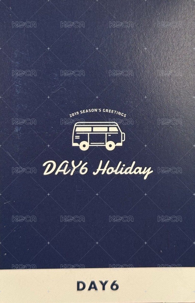 19年曆 年曆卡  背面