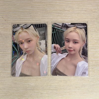 正規一rn幸運閃卡&愛豆驛站幸運卡