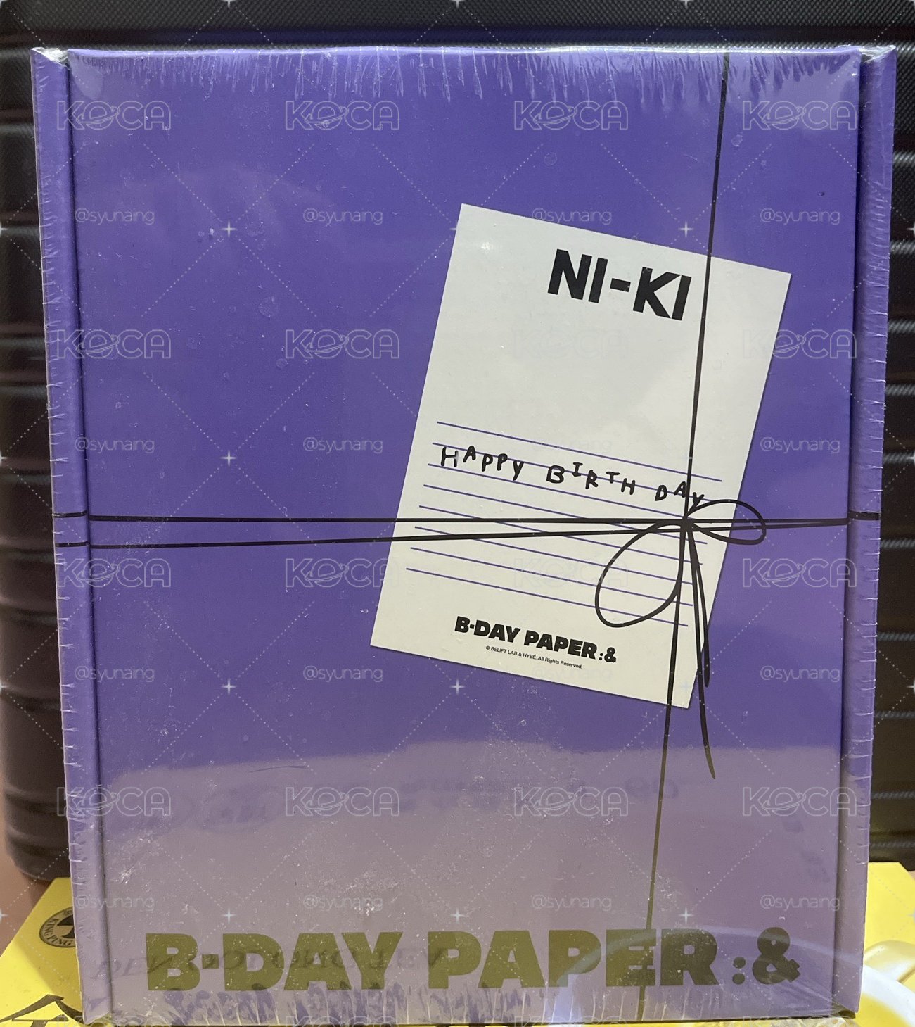 Niki 24年生日禮 全新未拆