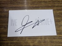 LIZ 美通親簽明信片