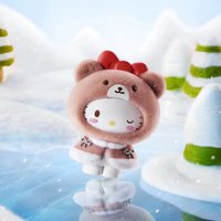 三麗鷗小斗篷系列植絨換臉公仔盲盒 吊飾 
