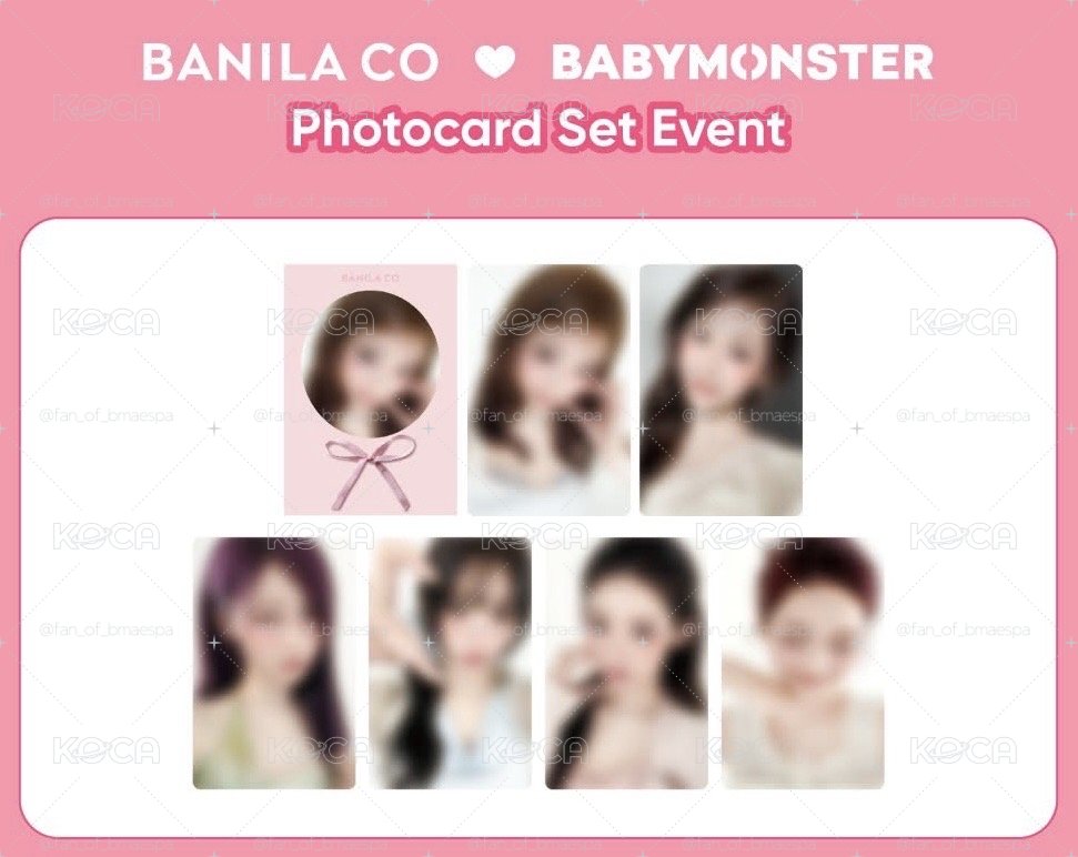 Banilaco 4.0 芭妮蘭 代言卡  一套