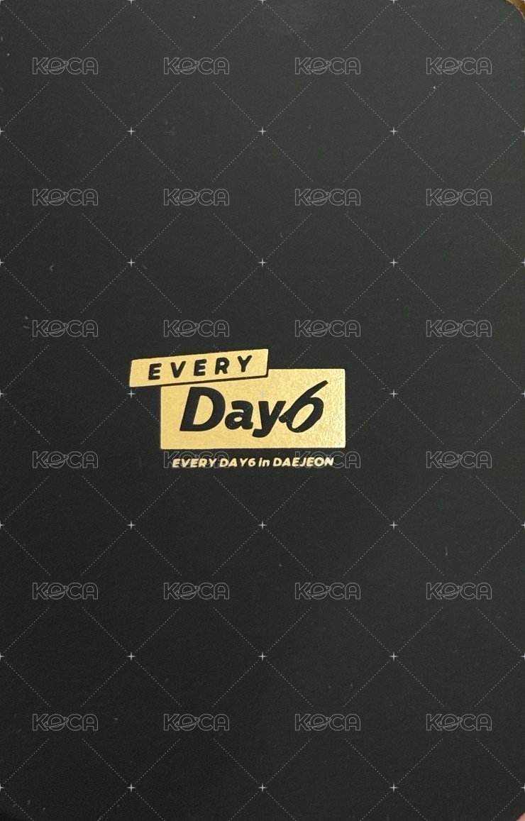Every DAY6 大田場 盒裝小卡組 周邊卡  背面