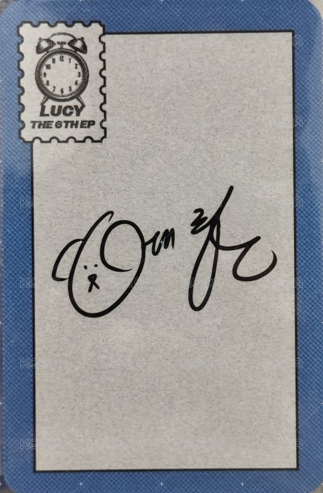 와장창 專輯卡  背面