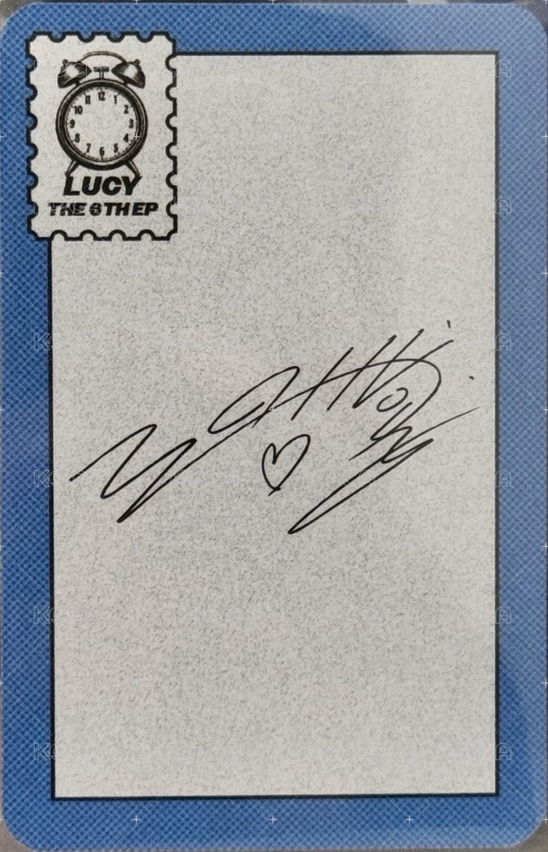 와장창 專輯卡  背面