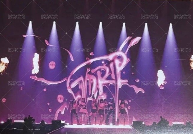 BABYMONSTER X TOWER RECORDS CAFE 塔店 明信片  背面