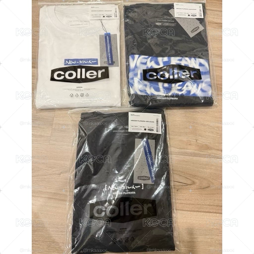 New Jeans 藤原浩聯名款 長袖&短T 全新