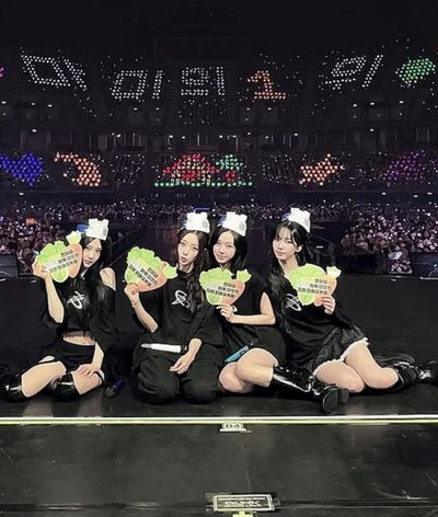 aespa三巡 泰國入場禮 蘿蔔手幅+頭套 演唱會海報