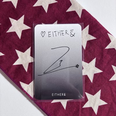 Either 唇釉代言卡 彬 ⋆.˚⊹⁺