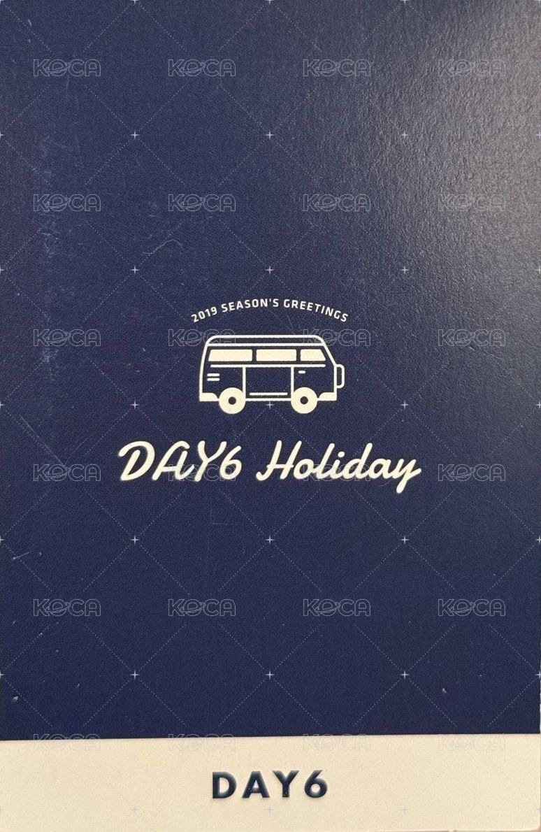 19年曆 年曆卡  背面