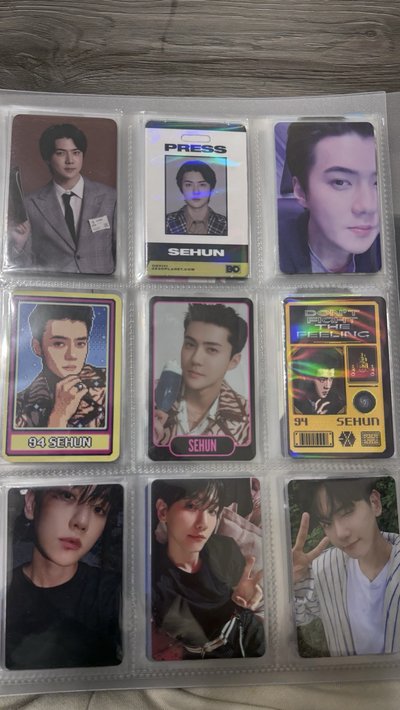 EXO  沒有圖鑑的卡（應該吧