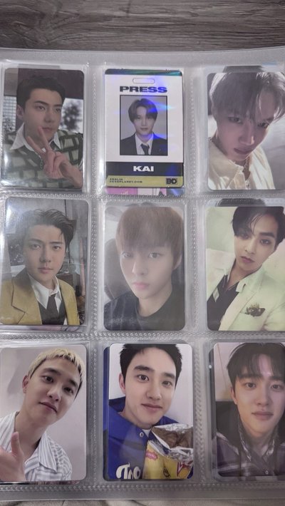 EXO  沒有圖鑑的卡（應該吧