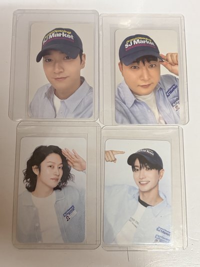 super junior sj market 超市 醬包卡 利特 希澈 藝聲 始源 圭賢