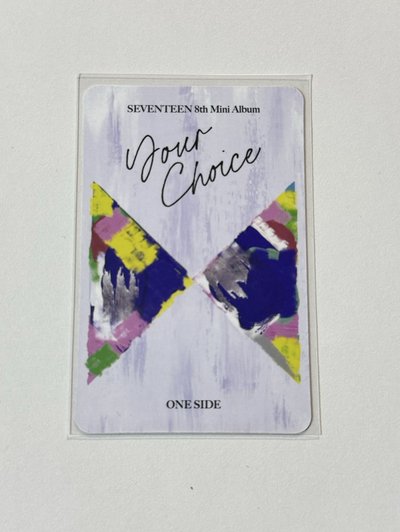 捧花碩 MINI8 專輯卡 ｜ONESIDE ver.