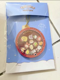 紅色聖誕搖搖吊飾