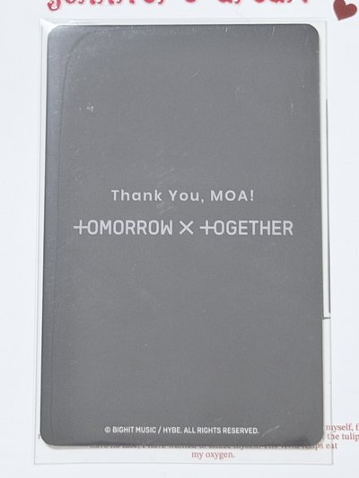 (現貨 一日內寄出）TXT 崔杋圭 日巡 zone卡