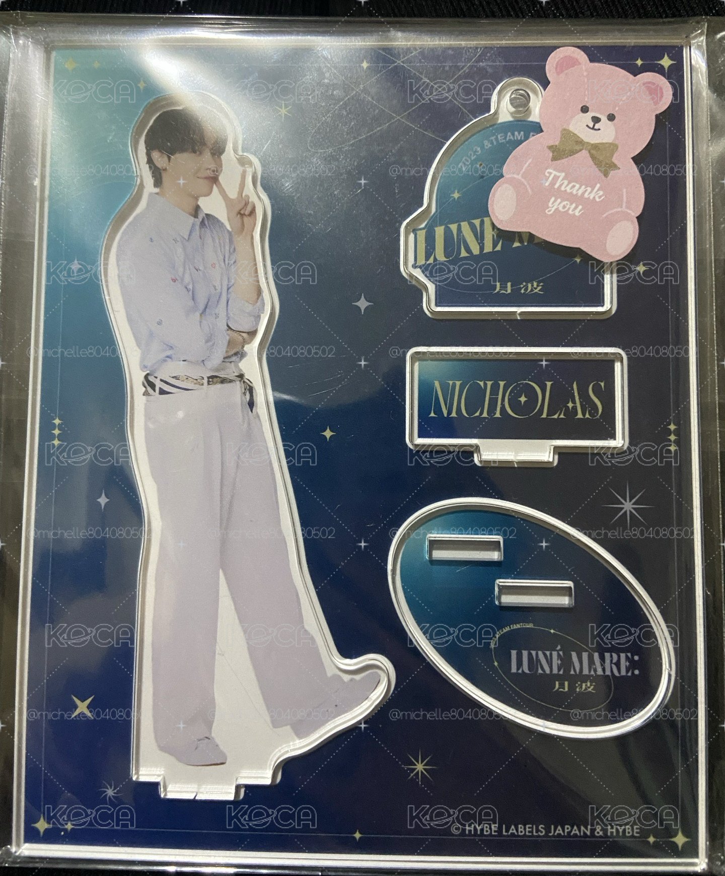 &team Nicholas 立牌