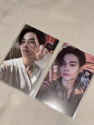 正二後續 專輯卡 電子專固卡+團體+特典貼紙