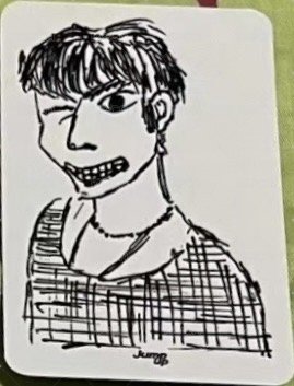 Liminality-EP.DREAM ju 線上 簽售卡  背面